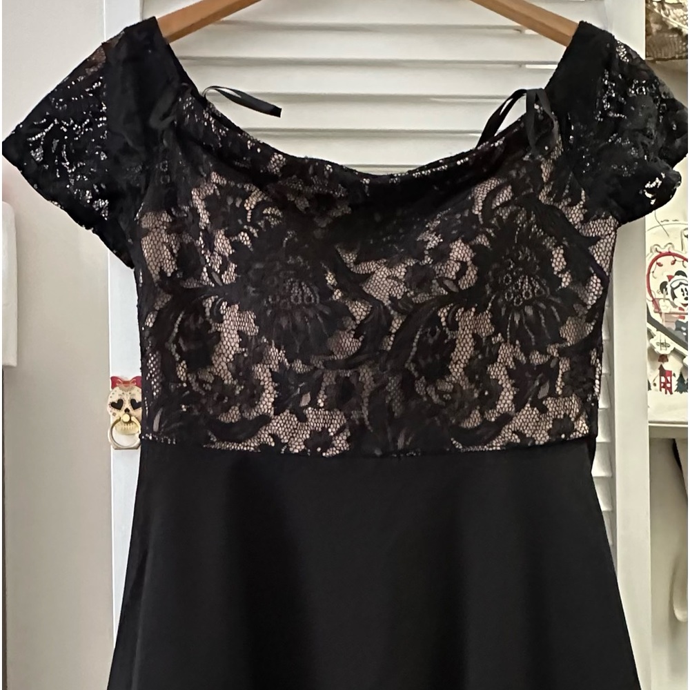 Black long dress